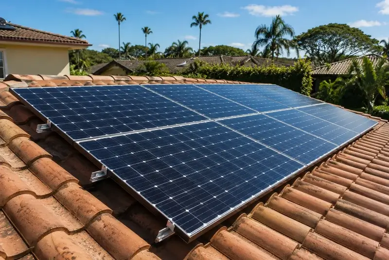 Installation de panneaux solaires à Saint-Paul-en-Gâtine